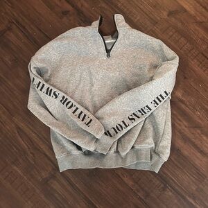 Taylor swift eras tour quarter zip sweatshirt